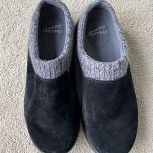 Danilo Suede Slip-on Clogs Size 9